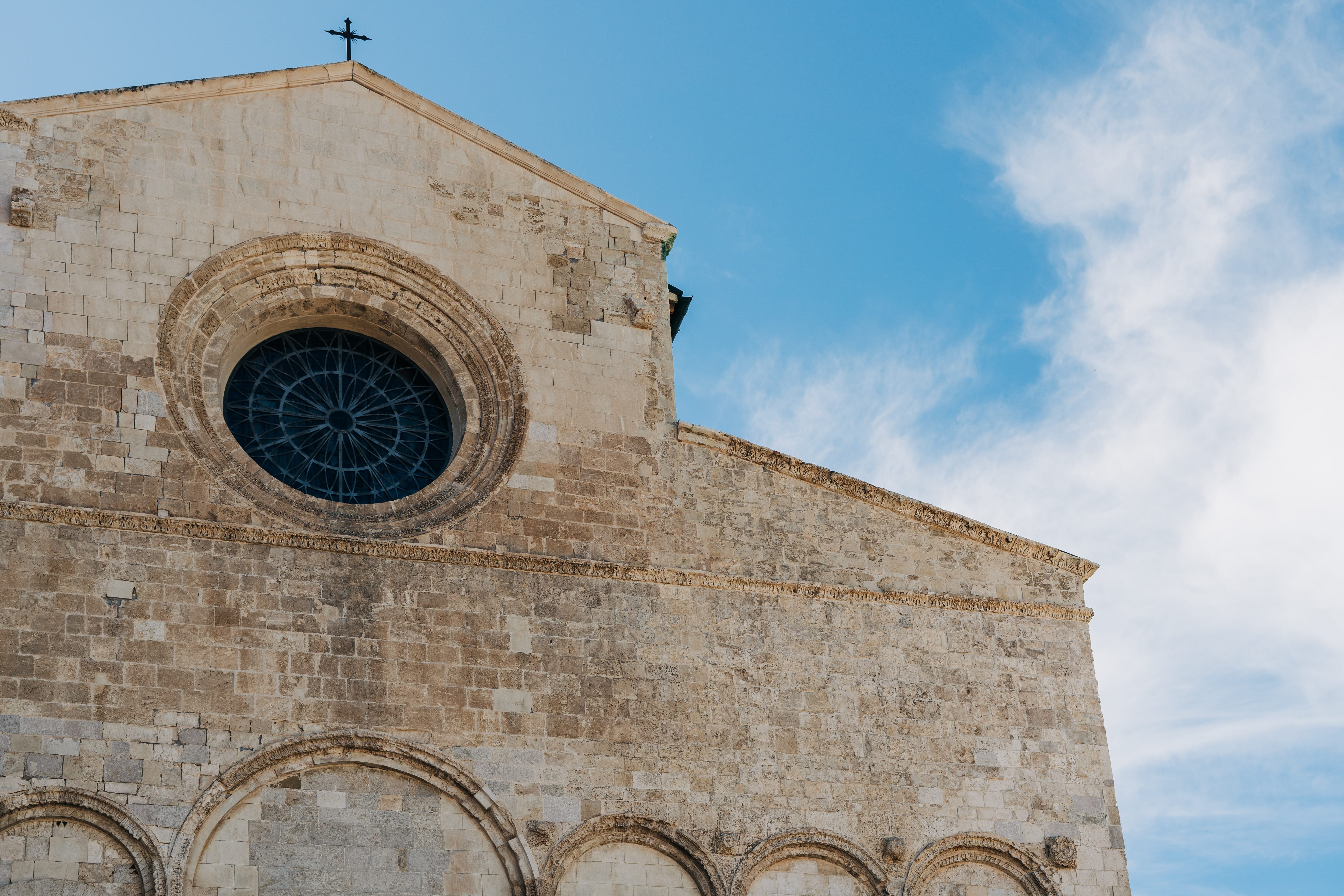 A Catholic church in the town of Termoli, Molise, Italy