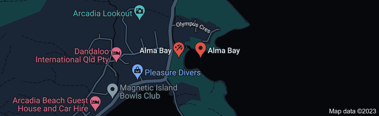Alma Bay Map